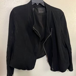 Black zip jacket